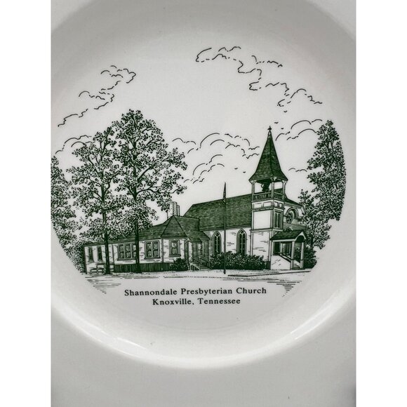 Vintage Shannondale Presbyterian Church Knoxville TN Commemorative Plate ca 1976 - Picture 2 of 5